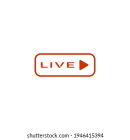 Live-Streaming-Logo-Design-Vektorgrafik