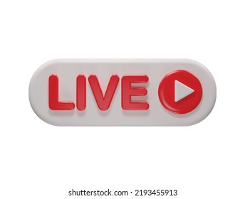 Live text effect icon vector