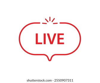 live text information sign vector