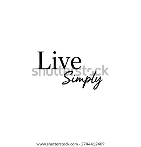 Live typography logo. Refined serif font design. Minimalist elegant style. Isolated on white background.