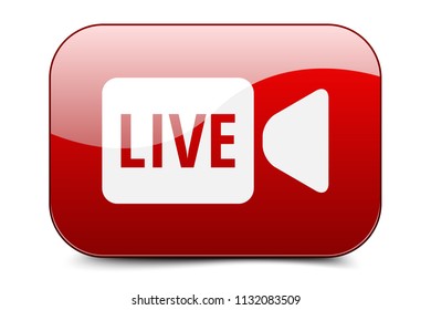 Live Video Button illustration