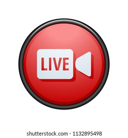 Live Video Button illustration