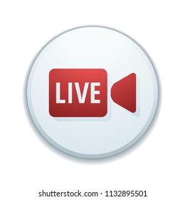 Live Video Button illustration