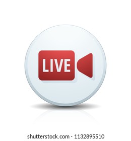 Live Video Button illustration