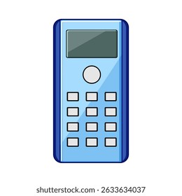 live voting clicker cartoon. instant app, software tool, platform quiz live voting clicker sign. isolated symbol vector illustration