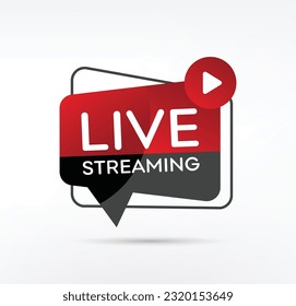 
Live Webinar Button, icon, emblem. Live Webinar labe