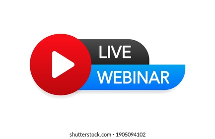 6,314 Live webinar icon Images, Stock Photos & Vectors | Shutterstock