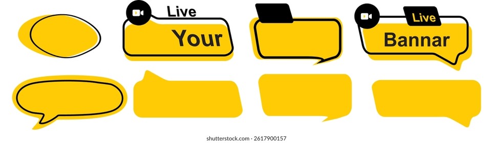 Live webinar button. Video internet conference icon. Internet education. Online meeting. Social media webinar. Live video streaming. Broadcast. Concept of virtual resources, video call, remote work