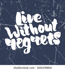 Live without regrets тату эскизы