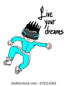 live your dreams message