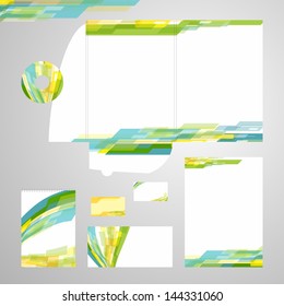 Lively Corporate Identity Vector