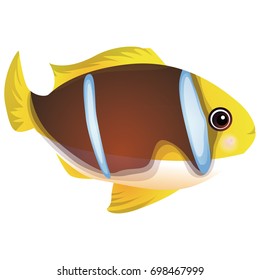 Lively, realistic fish