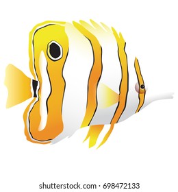 Lively, realistic fish