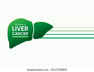 Liver Cancer Awareness Month is observed in October to raise awareness about liver cancer, its risk factors, prevention, and the importance of early detection.