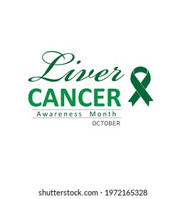 Liver Cancer Awareness Month. Vector illustration
