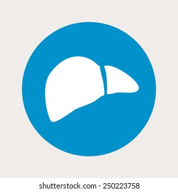 Liver icon. 