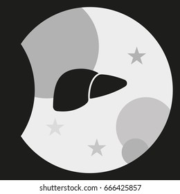 Liver icon.