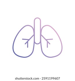 Liver icon design stock illustration