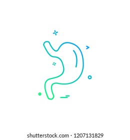 Liver icon design vector