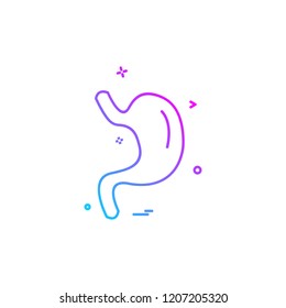 Liver icon design vector