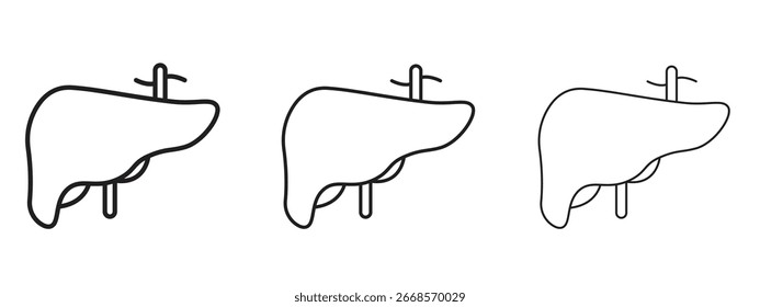 Liver icon for Graphic Design Projects