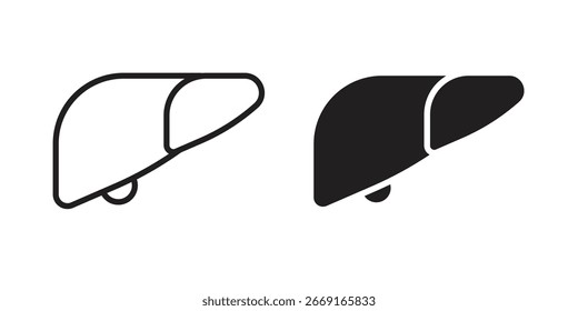 Liver icon. Vector Illustration. Isolated vector Illustration. EPS Illustration.