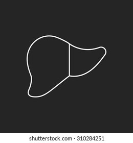 liver line icon