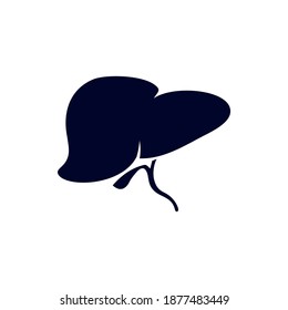 Liver logo design vector template, Organs logo design concept, Icon symbol