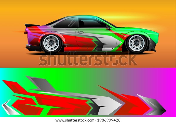 livery graphics design for\
racing car