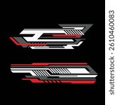 livery sticker car background wrap design. car modification stickers