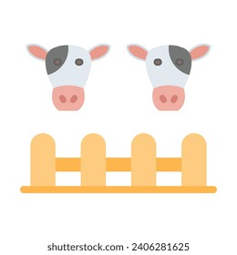 Livestock Farming Vector Flat Icon For Personal And Commercial Use.
