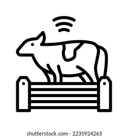 Livestock icon vector illustration logo template isolated on white background