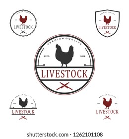 Livestock Logo vintage