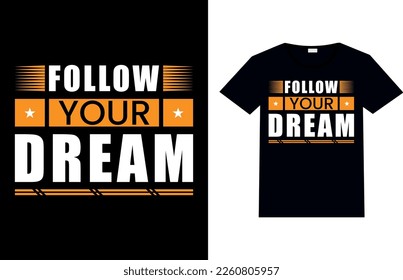 LIVING THE DREAM Motivational T-shirt Design