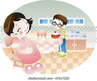 Living a happy pregnancy