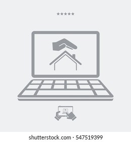 Living protection - Vector icon for computer website or application