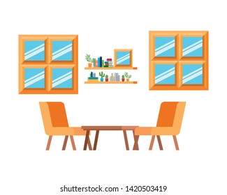 living room with couch and bookshelf of books