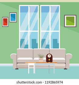 Living room interior