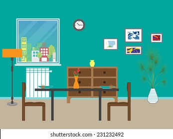 Living room interior