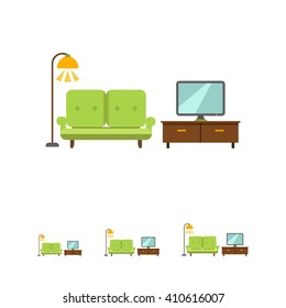 Living room interior