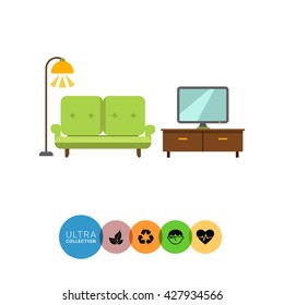 Living room interior