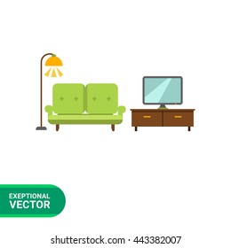 Living room interior