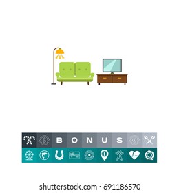 Living room interior