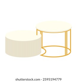 Living Room Luxury Table, Home Furniture for Decoration