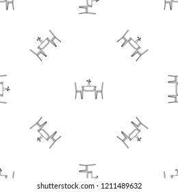 Living room table pattern seamless vector repeat geometric for any web design