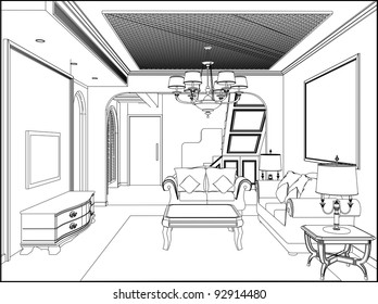 Living Room Vector 11