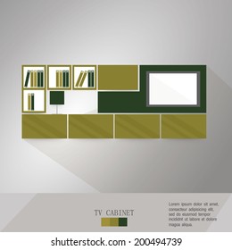 Living Room vector illustration