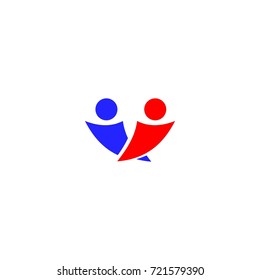 living together logo vector