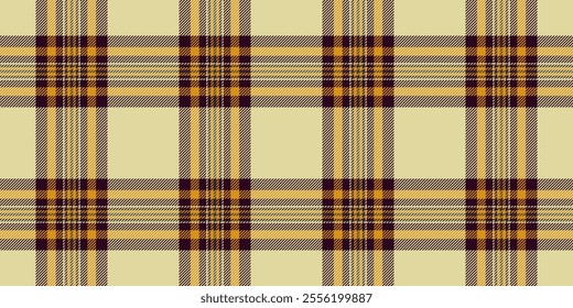 Livingroom check tartan vector, spanish background fabric textile. Tracery texture pattern seamless plaid in dark and light colors palette.