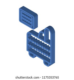 Livingroom isometric left top view 3D icon